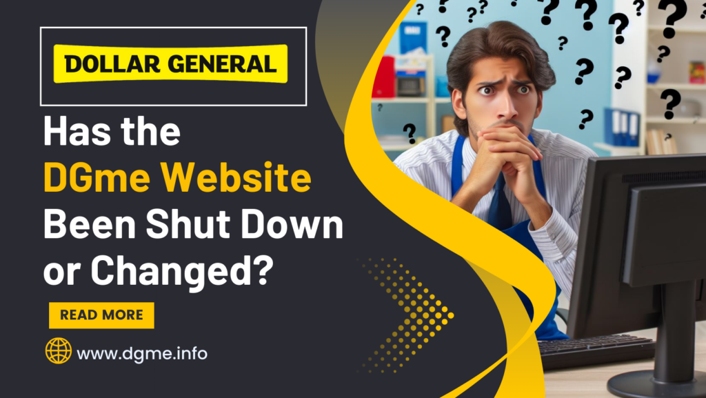Has the DGme Website Been Shut Down or Changed? 1 has the dgme website been shut down or changed